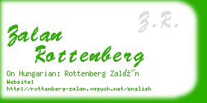 zalan rottenberg business card